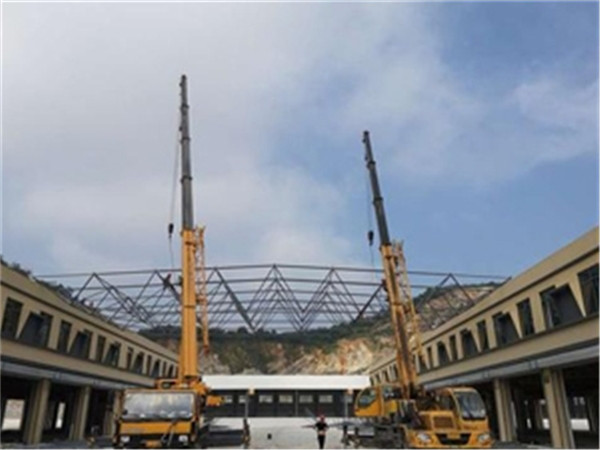 松滋仓储物流网架生产厂家案例